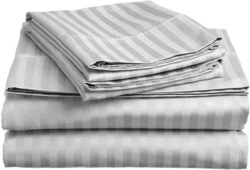 Miniatura 30 de Juego de sábanas de lujo para sofá cama individual, color negro, 100% algodón egipcio de 800 hilos, se adapta fácilmente a colchones de hasta 5