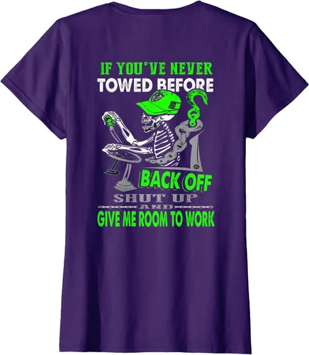 Miniatura 10 de Proud Tow Truck Operator - Camiseta, Negro, S
