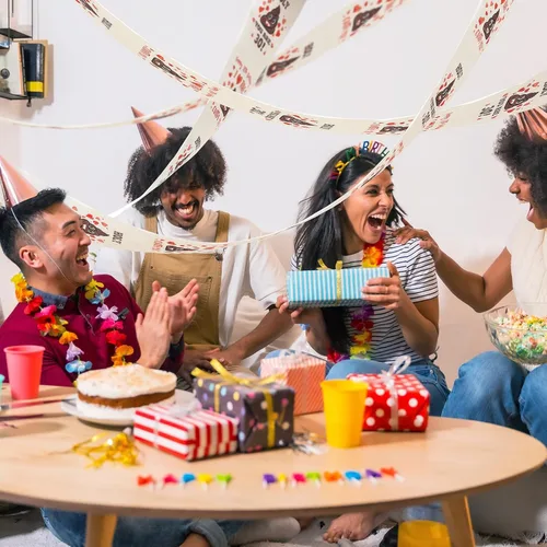 Miniatura 4 de Regalos de 30 cumpleaños para mujeres, hombres, ella, él – Papel higiénico de broma feliz – Decoraciones de cumpleaños 30 – Suministros de fiesta