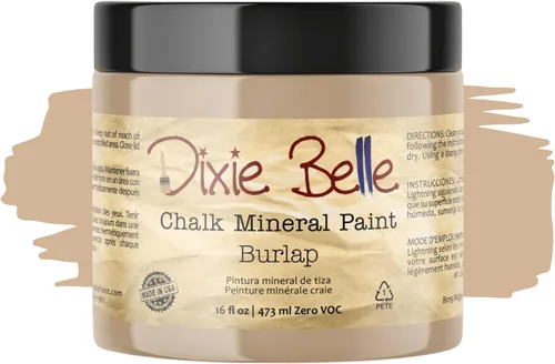 Miniatura 39 de Dixie Belle Paint Company - Pintura con acabado de tiza para muebles, color negro (Caviar), 1 galón, 128 fl oz, pintura mineral color rosa intenso