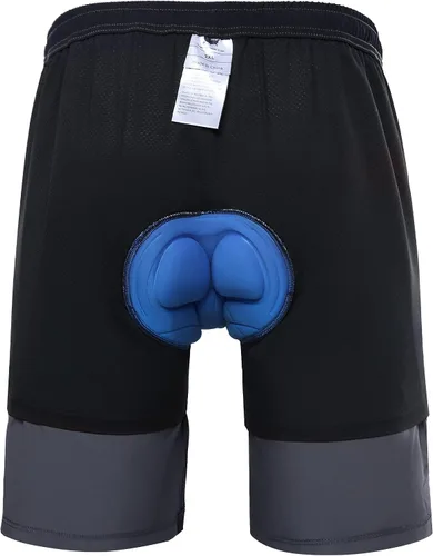 Miniatura 3 de EZRUN - Pantalones cortos de ciclismo de montaña acolchados 3D para hombre