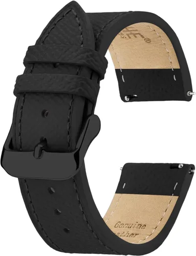 Miniatura 40 de Ritche Correa de reloj de cuero de liberación rápida para hombres y mujeres, correa de reloj de 0.79 pulgadas, 0.78 pulgadas, 0.86 pulgadas