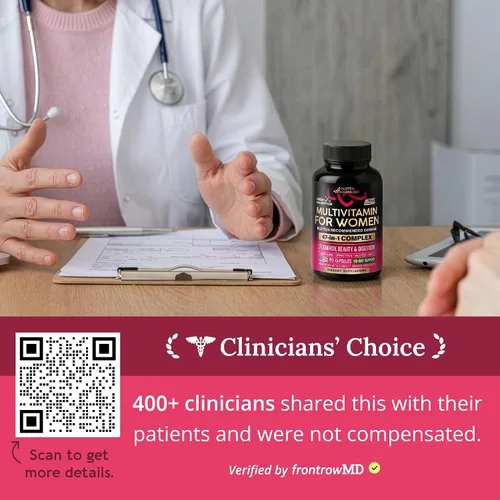 Miniatura 5 de Multivitamínico para mujer - Complejo B Alimentos integrales Apoyo al crecimiento del cabello Digestión y metabolismo Hierro