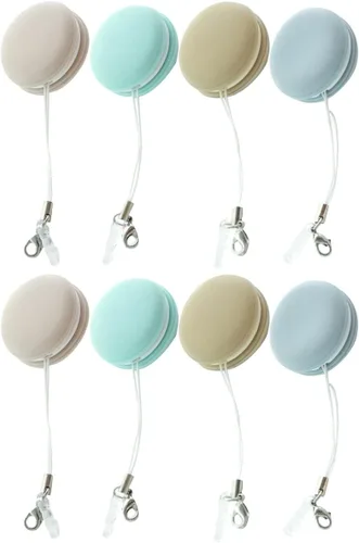 Miniatura 8 de Toyvian 8 piezas Macaron pantalla de teléfono móvil, llavero portátil para móvil, dispositivos de computadora, limpiador de pantalla de teléfono
