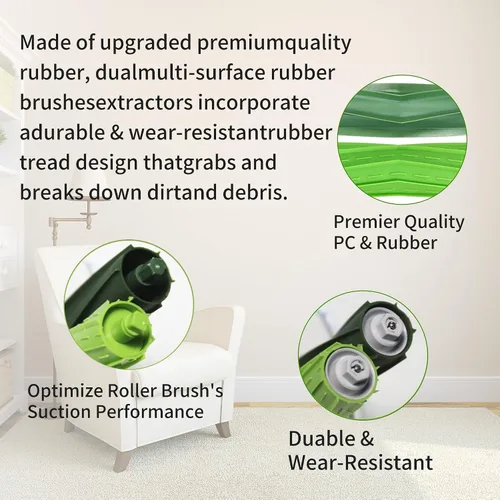 Miniatura 2 de Kit de 24 piezas de repuesto compatible con iRobot Roomba E & I y J Series i1 i3 i4 i5 i6 i7 i8 J7 J5 J6 J8 J9 Plus E5 E6 Aspiradora, incluye 2