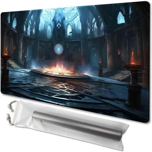 Miniatura 31 de MTG - Tapete de juego tamaño 24 x 14 pulgadas, bolsas de almacenamiento gratuitas, respaldo antideslizante, impresión, ideal para entusiastas
