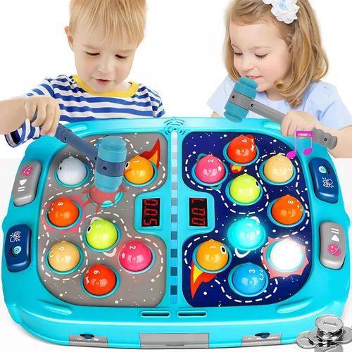 Whack Game Mole para niños pequeños, juguetes para niños de 3 a 12 años, juguetes para niños de 3 a 8 años, regalos de cumpleaños para niños de 3,
