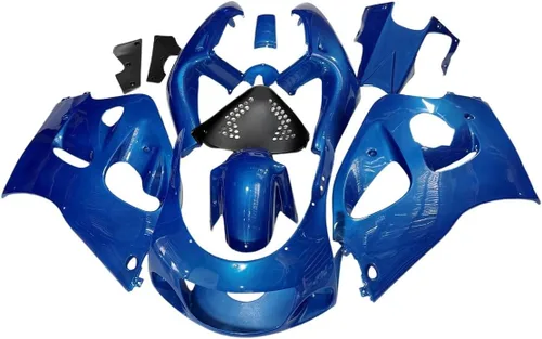 Miniatura 250 de Kit de carenado de inyección azul, negro y blanco para Suzuki GSXR600 GSX750 2006 2007 GSXR 600 GSX-R750 06 07 ABS Carenado de plástico completo