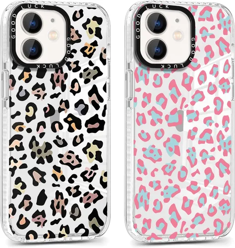 Miniatura 53 de Paquete de 2 Fundas con Estampado de Chiita para Apple iPhone 7/8/iPhone SE 2020/2022, de 4.7 Pulgadas, Funda Transparente Linda Coquette
