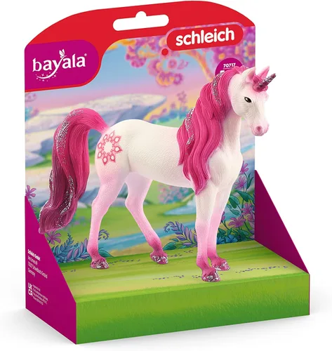 Miniatura 7 de Schleich bayala - Mandala Mare Unicorn Toy para niñas y niños - Figura de caballo de fantasía para niños a partir de 5 años