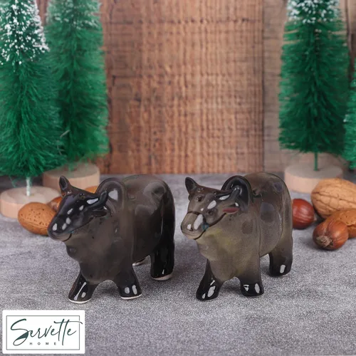 Miniatura 3 de Salero y pimentero Brahma Bull