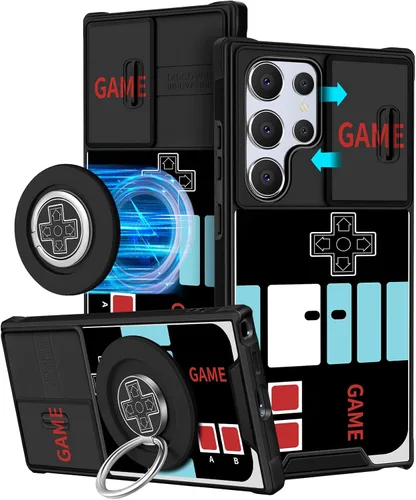 Miniatura 66 de Funermei Funda para teléfono Samsung Galaxy A15 5G - [2 en 1] Funda para teléfono de mujeres lindas chicas, diseño femenino de mariposa negra