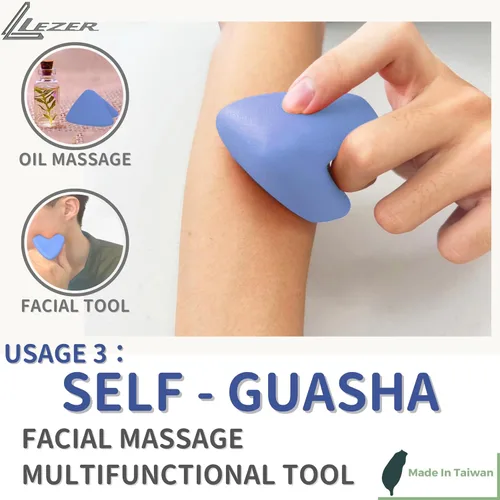 Miniatura 5 de LEZER Punto de masaje gatillo, bola de masaje manual, herramienta de alivio de nudos musculares, liberación miofascial, terapia física, masaje