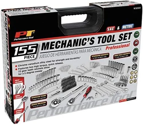 Miniatura 4 de Performance Tool W30503 Juego de herramientas mecánicas de 210 piezas
