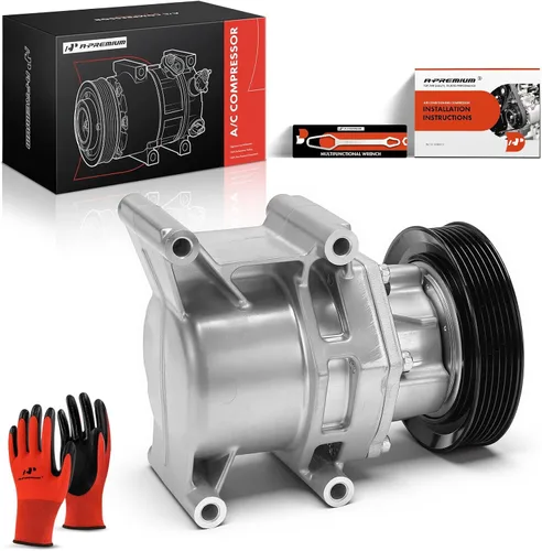 Miniatura 10 de A-Premium Compresor de aire acondicionado con embrague compatible con Mazda 2 2013-2014
