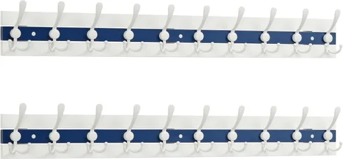 Miniatura 15 de SKOLOO Perchero de pared montado en la pared de estilo rústico: Perchero de pared de pino de madera auténtica de 40,6 cm de orificio a orificio