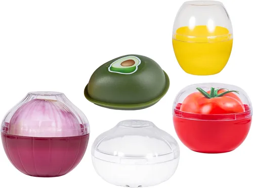 Miniatura 13 de Conservador de Ajo, Organizador de Soporte de Ajo Reutilizable, Contenedores de Almacenamiento de Ajo