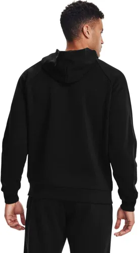 Miniatura 2 de Under Armour Rival - Sudadera de vellón para hombre con capucha y cierre con cremallera completa
