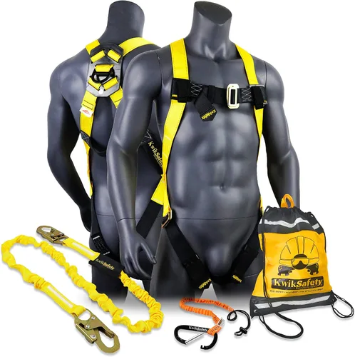 Miniatura 9 de KwikSafety - Charlotte, NC - TORNADO Fall Protection Safety Harness [Full Body Single D-Ring] Construction ANSI Tested OSHA Estándar