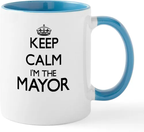 Miniatura 23 de CafePress I Love Mayor Mug Taza de café de cerámica de 11 oz (11.0 fl oz)