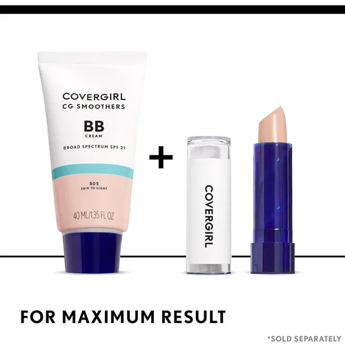 Miniatura 8 de COVERGIRL Smoothers - Crema BB ligera, Fair to Light 805, 1.35 onzas (el embalaje puede variar) Ligero Hidratante 10 en 1 Potenciador de la piel