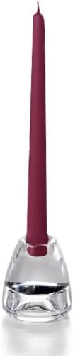Miniatura 78 de yummi Velas cónicas color rosa claro de 12 pulgadas, 12 por paquete
