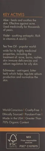 Miniatura 7 de Organic Male OM4 Aceitoso Paso 4: Complejo Hidratante Equalizante Sin Peso, Hidratante Orgánico y Natural para Piel Grasa (3.3 oz)