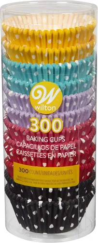Miniatura 2 de Wilton Cupcake Liner - Tazas para hornear estándar, 300 unidades, lunares