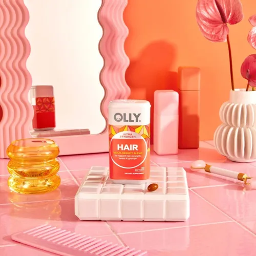 Miniatura 5 de OLLY - Cápsulas suaves Ultra Strength para fortalecimiento del cabello, promueven la salud y el crecimiento del cabello, con biotina, queratina