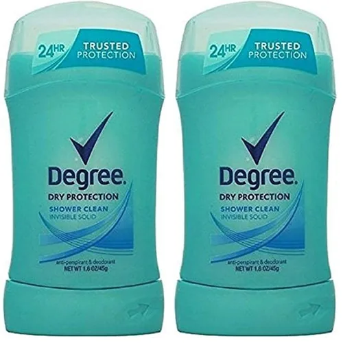 Miniatura 10 de Degree Shower Clean Dry Protection - Desodorante antitranspirante en barra, 1.6 onzas, azul