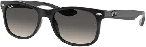 Ray-Ban Junior New Wayfarer RJ9052S - Gafas de sol cuadradas para niños y niñas + paquete con kit de gafas iWear de diseñador