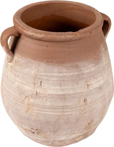 Miniatura 9 de Creative Co-Op - Urna de terracota blanqueada, gris