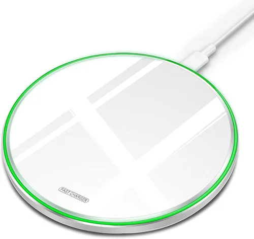 Miniatura 11 de Cargador inalámbrico rápido, almohadilla de carga inalámbrica máxima de 20 W compatible con iPhone 17/17 Pro/Pro Max/16/15/14/13/12, AirPods