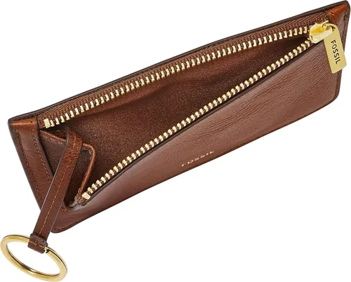 Miniatura 2 de Fossil Cartera Logan de piel para tarjetas para mujer cartera con llavero