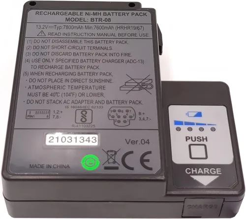 Miniatura 3 de Batería BTR-08 de 13.2V 7800mAh con cargador para BTR 08 Fujikura Fusion Splicer FSM-60S 18S 60R