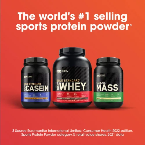 Miniatura 8 de Optimum Nutrition Serious Mass Weight Gainer Proteína en polvo, vitamina C y zinc para apoyo inmunológico, vainilla, 12 libras