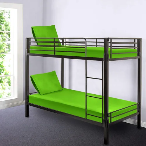 Miniatura 2 de Gilbins Juego de sábanas de 2 piezas de 30 x 75 pulgadas, hechas de algodón ultrasuave, perfecto para literas de campamento, caravanas, camas