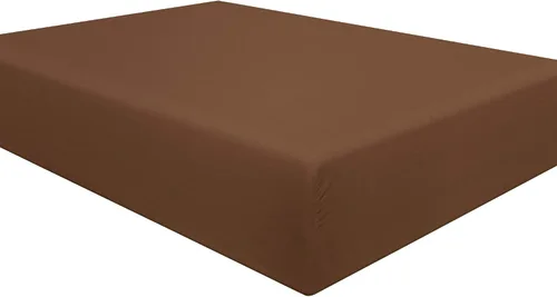 Miniatura 25 de NTBAY - Sábana bajera tamaño California King únicamente - Sábana ajustable de microfibra cepillada con bolsillo profundo a rayas - Sábana de cama