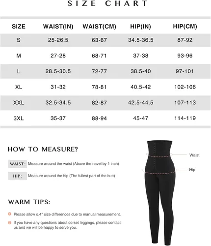 Miniatura 6 de FeelinGirl High Waisted Leggings Tummy Control for Women Corset Waist Trainer Thigh Slimming Compression Yoga Pants