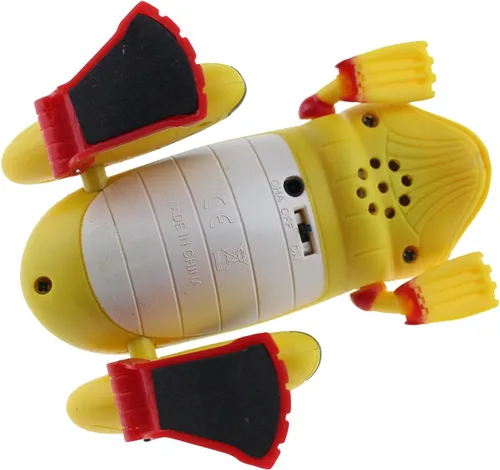 Miniatura 3 de Tipmant Sensor De Luz De Control Remoto Rana RC Simulación De Juguete Animal Falso Con Linternas Rojas - Amarillo