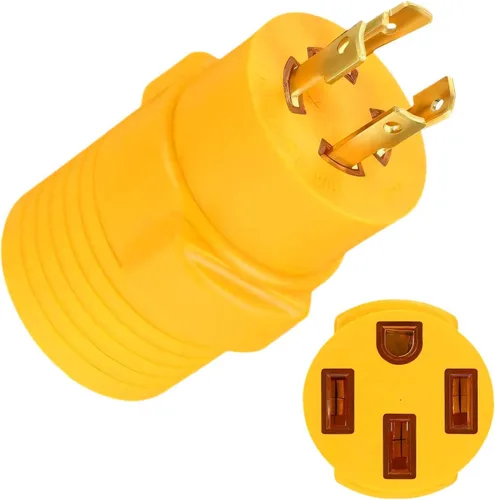 Miniatura 11 de NEMA 6-50P a 14-50R EV Tesla Adaptador de cargador, 240V 50A Conector de 3 clavijas a 4 clavijas para Tesla Modelo 3 S X Y, Soldador Secador