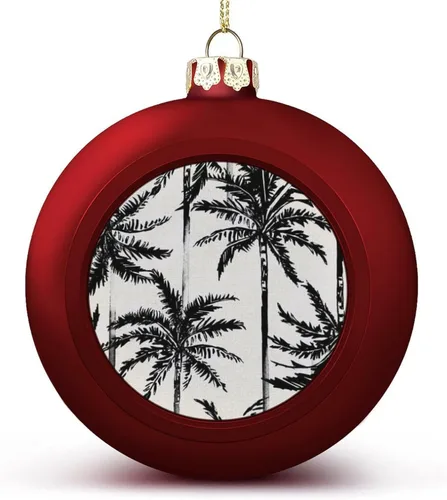 Miniatura 10 de Boobs Funny Shatterproof Matte Christmas Balls for Tree Wreath Home Decor 1PCS