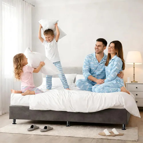 Miniatura 3 de 4 patas de soporte de cama de altura ajustable, patas de soporte de metal de 6 a 9 pulgadas debajo del marco de la cama, piezas de repuesto de patas