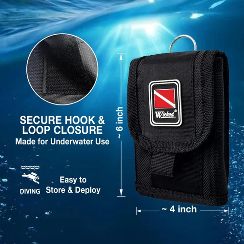 Miniatura 2 de WICKED Buceo 316 Gancho de arrecife multipunto de acero inoxidable 4-6 pies de longitud