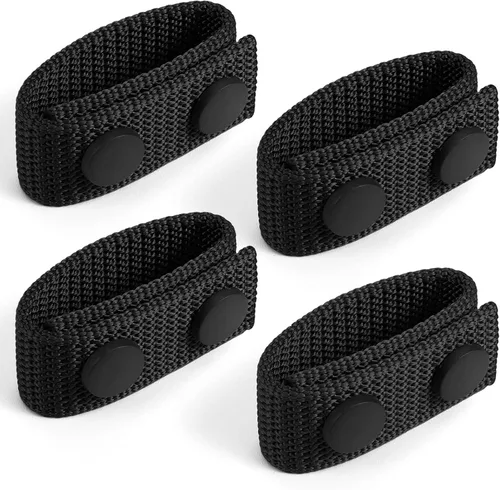 Miniatura 9 de FRTKK Cinturón de servicio con broches dobles para cinturón de 2¼ pulgadas de ancho, cinturón táctico de seguridad, accesorios de equipo militar