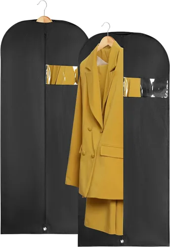 Miniatura 7 de Handy Laundry Bolsa de vinilo transparente para ropa, protege tu ropa mientras viajas y sin polvo mientras cuelgas en tu armario. Ideal