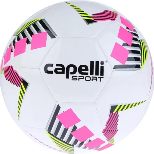 Miniatura 10 de Capelli Sport Balón de fútbol, Star Cubes Team Balón de fútbol para entrenamiento al aire libre e interior Azul neón