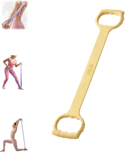 Figura 8 Banda de resistencia de fitness, Figura 8 bandas de ejercicio para mujeres y hombres, 8 bandas de goma de resistencia en forma de brazos,