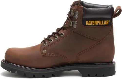 Miniatura 5 de CAT Botas de trabajo Second Shift con punta suave para hombre Marrón oscuro