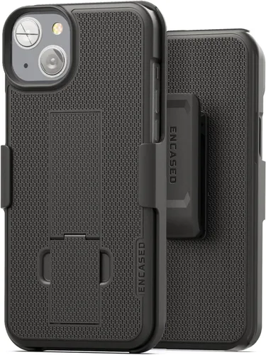 Miniatura 8 de Encased Funda para cinturón iPhone 11 con clip (Serie DuraClip) Funda ultradelgada con funda (Negro)